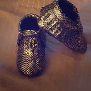 Infant girl Sweet N Swag Moccasins